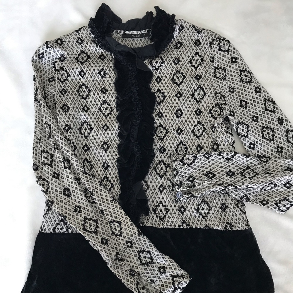 NWOT Etro 100% Silk Blouse made in Italy